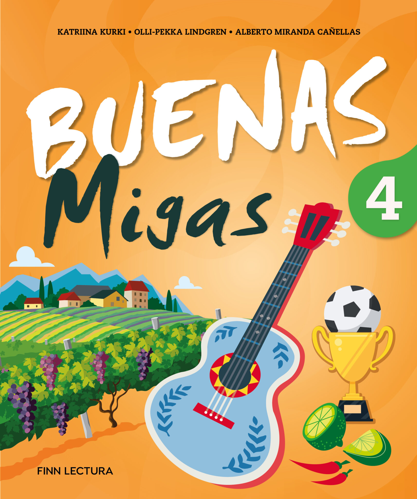 Kirjan kansikuva: Uudistettu Buenas Migas 4